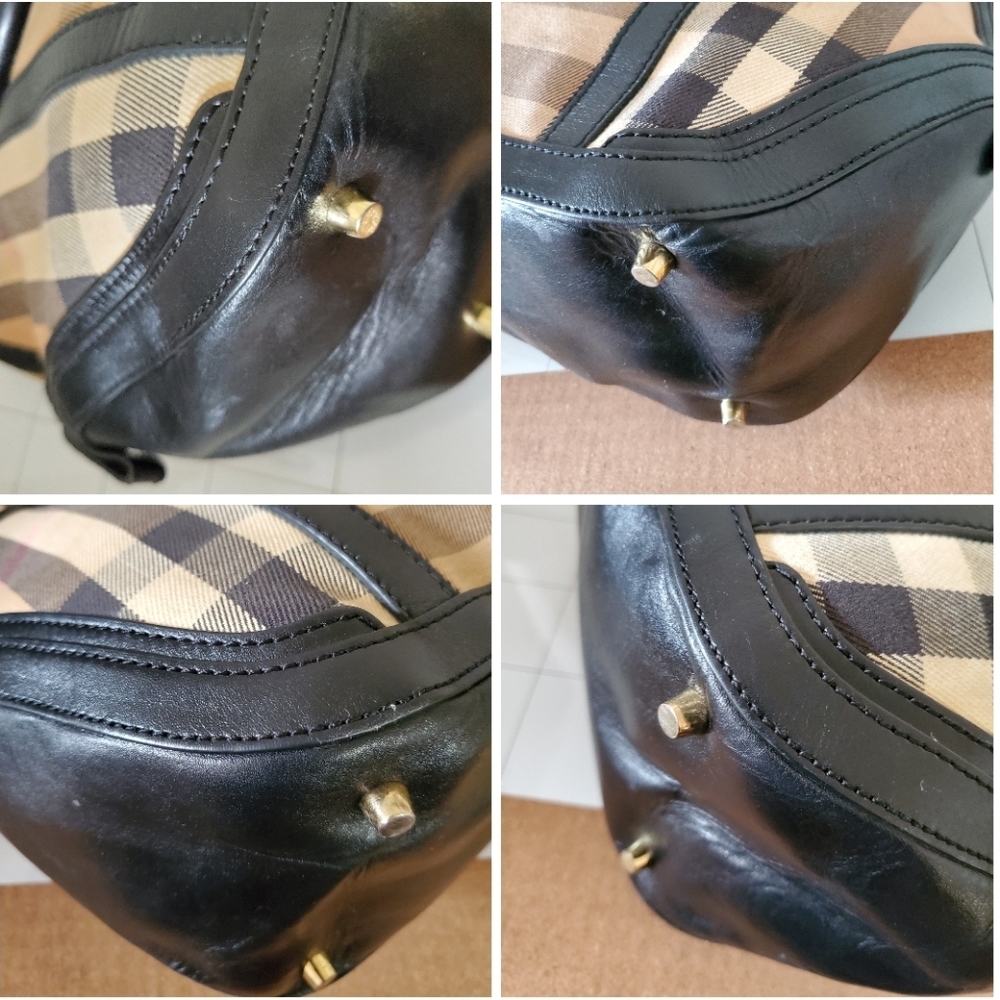 BURBERRY House Check' Bowling Bag - Picture 9 of 16